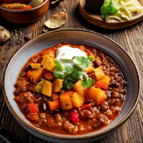 Homemade Vegetarian Chili