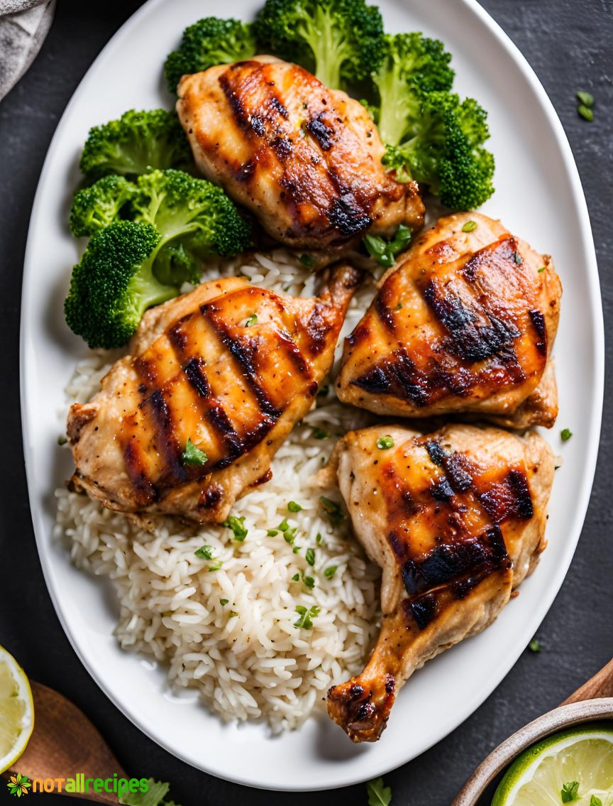 Grilled Chicken and Rice