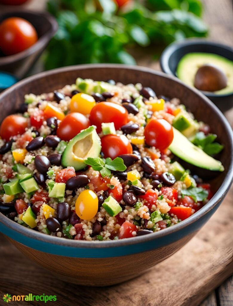 Quinoa and Black Bean Salad