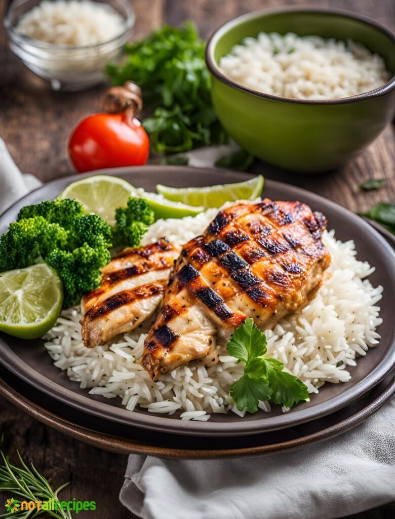 Grilled Chicken and Rice