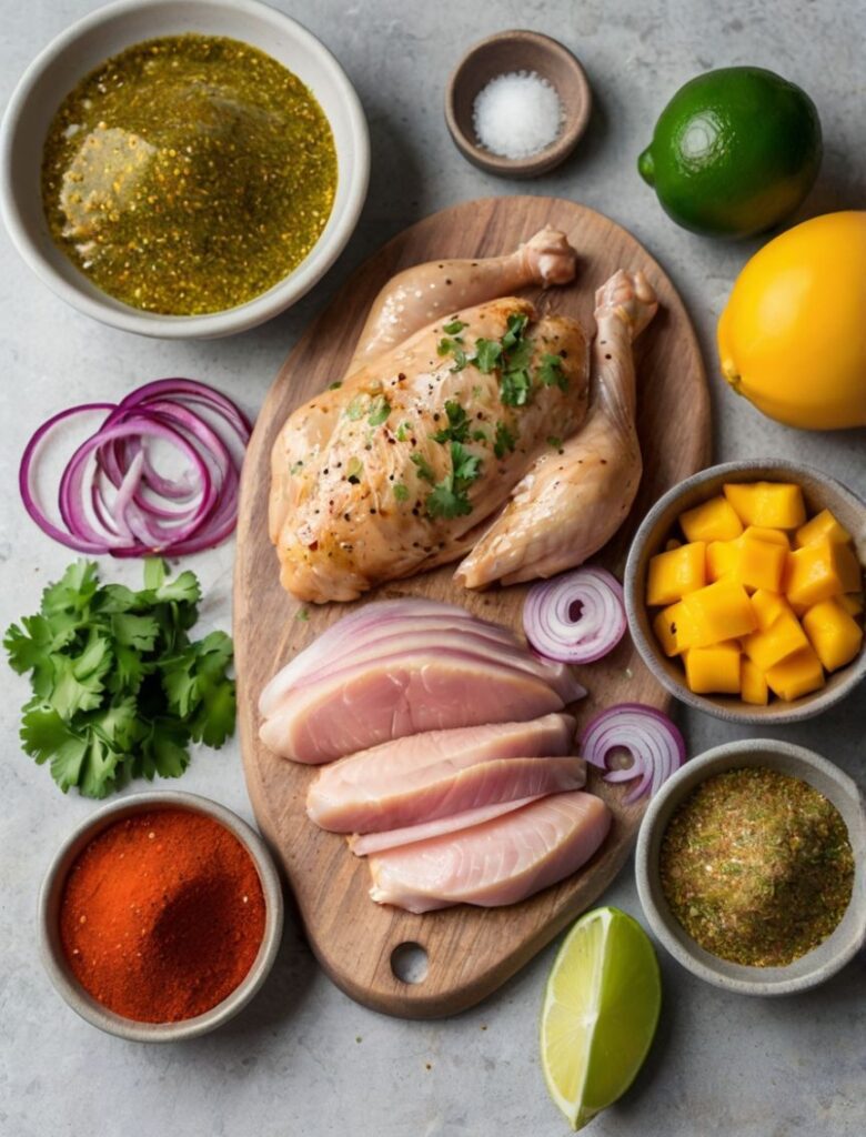 Grilled Chicken with Mango Salsa Recipe