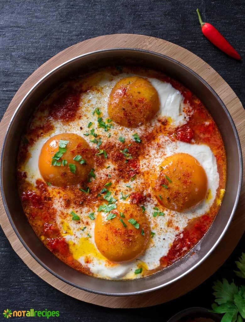 Spicy Ricotta Eggs