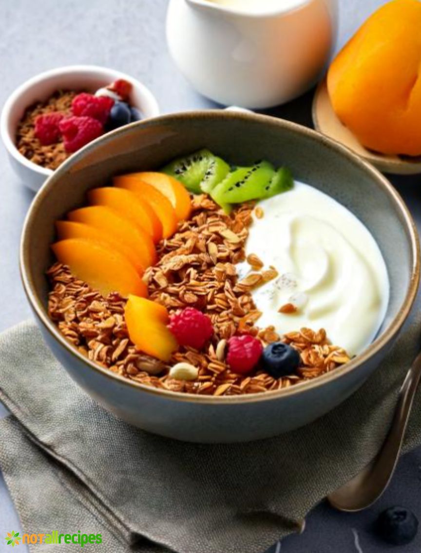 Fruit, Granola, and Coconut Yogurt Breakfast Bowls