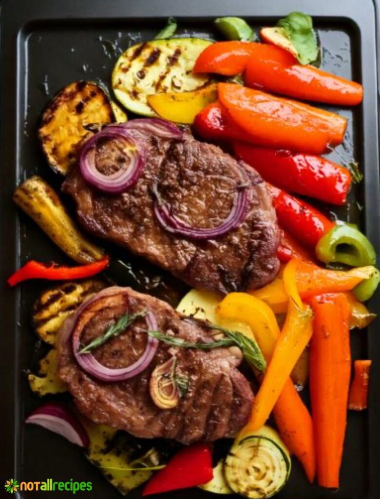 Steak with Roasted Veggies