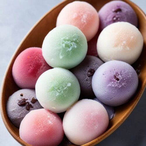 Chocolate Mochi Ice Cream