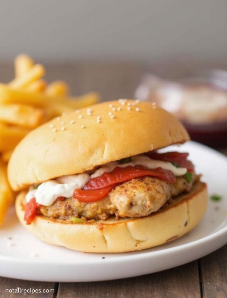 Healthy Chicken Parm Sandwich