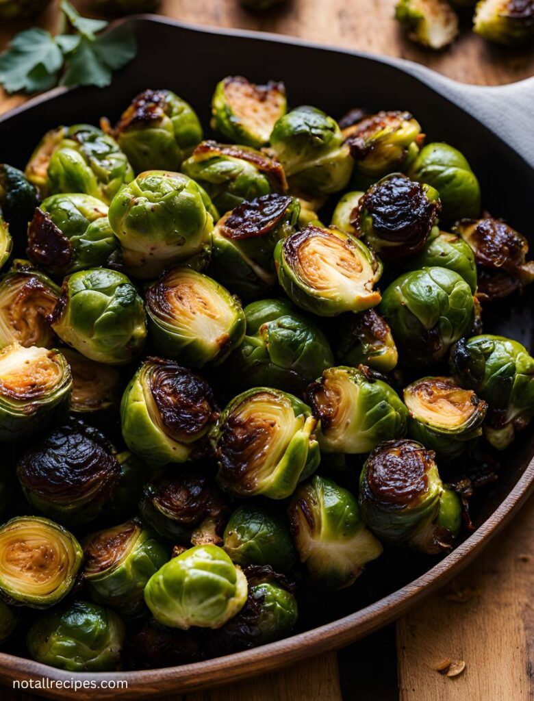 Roasted Maple Brussels Sprouts