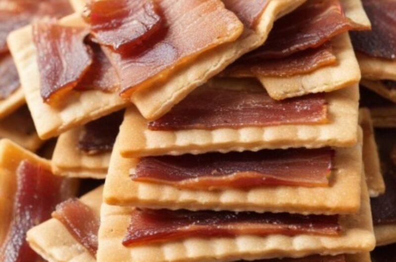 Candied Bacon Crackers