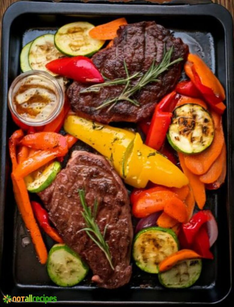 Steak with Roasted Veggies