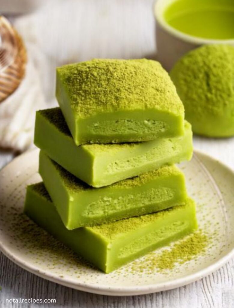 Matcha Butter Mochi 