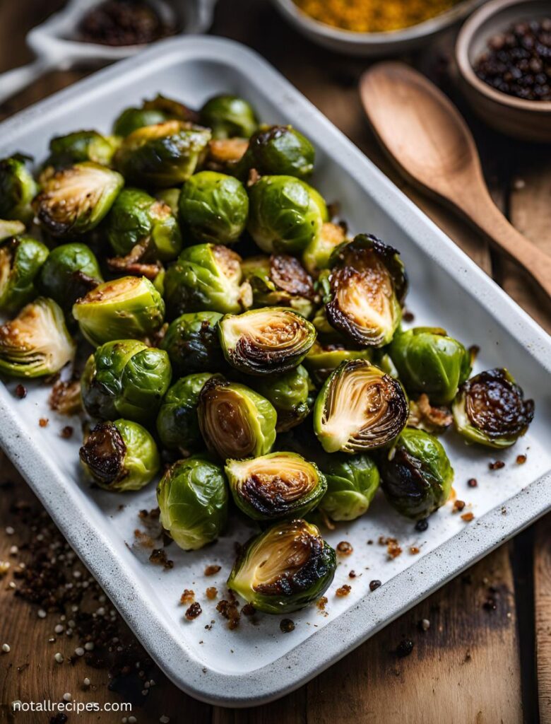 Roasted Maple Brussels Sprouts