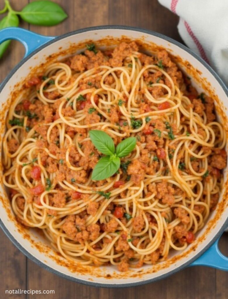 Pioneer Woman Turkey Spaghetti 