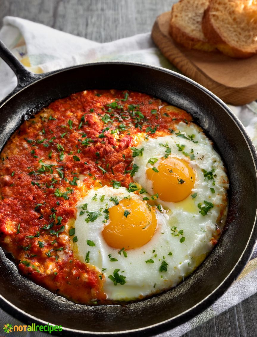 Spicy Ricotta Eggs