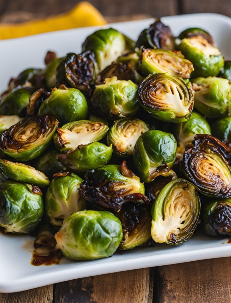 Roasted Maple Brussels Sprouts