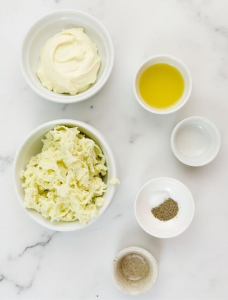 Horseradish Mayo Ingredients